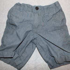 Boys Cherokee Adjustable Blue Shorts Size 4
